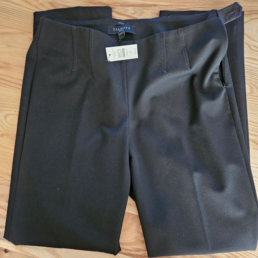 Talbots Black Pants size 2 Peitie